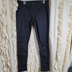 Rag & Bone Midnight Leg Paneled Skinny Jean